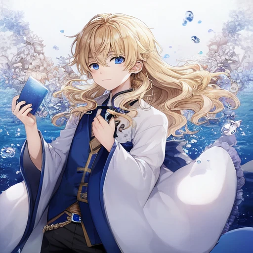 [Holara] wavy hair beautiful boy [Illustration]